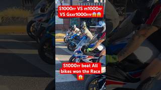 Superbike Faceoff S1000RR vs GSXR 1000RR vs M1000RR Racing 😱😱 [upl. by Ennaid174]