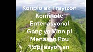 Konplo ak Trayizon Kominote Entenasyonal la Gang yo ap menase masakre popilasyonan [upl. by Westphal]