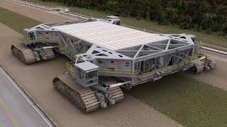 Nasa Crawler Transporter 2  The Largest Land Vehicle Humanity Can Produce [upl. by Lemmie834]