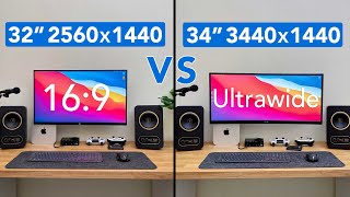 32” 1440p vs 34” 1440p Ultrawide Which One Is The Best For You [upl. by Micheline]