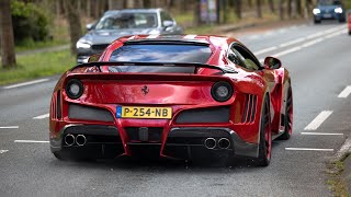 Supercars Accelerating  850HP Twin Turbo Huracan NLargo S F12 992 GT3 GPower 850i Huracan STO [upl. by Ecyle]