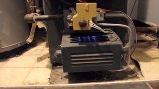 Teledyne Laars MiniTherm JVi Gas Boiler  in operation [upl. by Aicinad410]