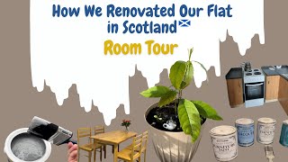 DIY Flat Makeover in Scotland BudgetFriendly Transformation [upl. by Collete]