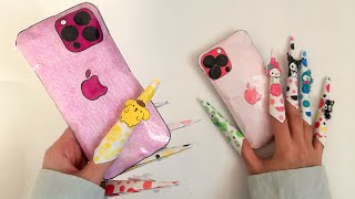 How to make paper squishies 💕 iphone squishy tutorial  paper squishy  papersquishy tutorial [upl. by Tratner]