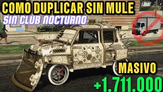 METODO PARA DUPLICAR FACIL Y RAPIDO GTA 5 ONLINE SIN MULE Y SIN CLUB NOCTURNO gta gta5 placalimp [upl. by Enyamrahc]