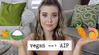 My Diet Evolution Vegan to AIP Paleo [upl. by Hendel15]