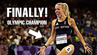 SHE HAS FINALLY DONE IT  KEELY HODGKINSON 800M OLYMPIC CHAMPION [upl. by Atiniuq]