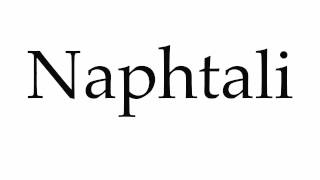 How to Pronounce Naphtali [upl. by Askari487]