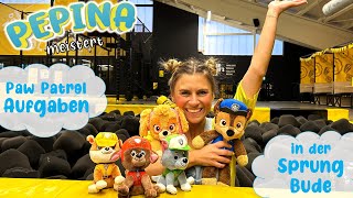 🐶 PAW PATROL Abenteuer ✨ Pepina löst mutige Aufgaben in der Sprungbude 🔍 [upl. by Nivrag]