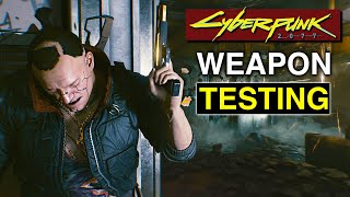 Which Guns Suck In Cyberpunk 2077  cyberpunk2077 [upl. by Oicelem]