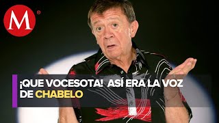 Así era la voz real de Chabelo [upl. by Aubry]