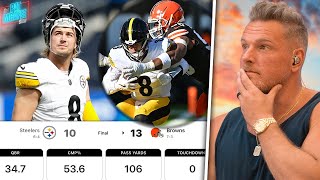 Kenny Pickett Is Going Through It Even Ben Roethlisberger Weighs In  Pat McAfee Reacts [upl. by Levitt310]