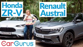 Honda ZRV vs Renault Austral Hybrid SUVs headtohead [upl. by Anemolihp149]