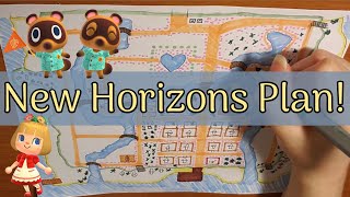 Planning Out My Animal Crossing New Horizons Island [upl. by Ahsekam]