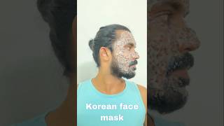 Viral Korean Mask for Glass Skin viralvideo viralshorts menskincare [upl. by Thunell669]