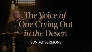 The Voice of One Crying Out in the Desert  Bishop Barrons Sunday Sermon [upl. by Delano]