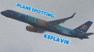 3 minutes and 30 seconds of plane spotting at Keflavik [upl. by Damaris]