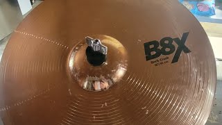 Sabian B8X 18quot Rock Crash Review [upl. by Kcirrez]