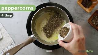 How to Make Peppercorn Sauce [upl. by Nosahc]