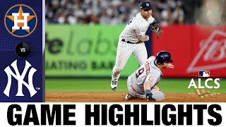 Astros vs Yankees ALCS Game 3 Highlights 102222  MLB Highlights [upl. by Manley]