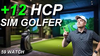 What does a 12 Handicap GOLFER look like CRAZY ROUND [upl. by Igig]