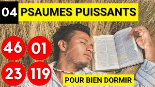 Psaume 46psaume 1psaume 23psaume 119psaumes pour dormirversets bibliques pour dormir en paix [upl. by Aicilef]