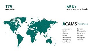 ACAMS  Association of Certified AntiMoney Laundering Specialists [upl. by Anyrtak]