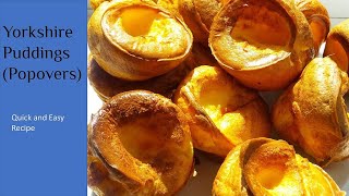 Yorkshire Puddings Popovers [upl. by Cinamod]