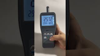 How to use RTM2610 Portable Dew Point Meter [upl. by Nilhsa]