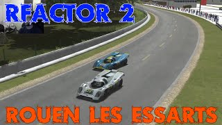 rFactor 2  Porsche 917K à Rouen Les Essarts  Bonus Spa 1966 [upl. by Naerda]