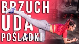 SEXY UDA BRZUCH POŚLADKI 🍑 TRENING MODELUJĄCY DLA POCZĄTKUJĄCYCH I ŚREDNIOZAAWANSOWANYCH [upl. by Sabra]