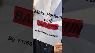 Perfume One Day Class with BAEKHYUN✨ Ktown4uSpecialEventDay shorts [upl. by Wobniar]