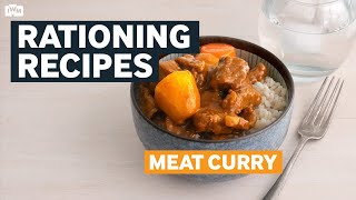 Rationing Recipes from the Second World War  Meat Curry [upl. by Arri]