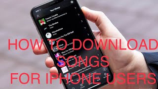 HOW TO DOWNLOAD MP3 SONGS  iPhone  Tech  Malayalam [upl. by Anaidiriv]