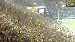 Borussia Dortmund vs VW Wolfsburg HD Stimmung Choreo BVB Südtribüne [upl. by Enelehs]