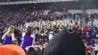 Northwestern fight song Marching Band plays school song [upl. by Trixy15]