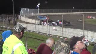 TriCity Speedway 41814 Bobby Pierce Wins quotDeuces Wildquot [upl. by Eylrahc]