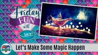 Friday Fun with Jenn Lets Make Some Magic Happen  Diamond Painting [upl. by Elyn725]