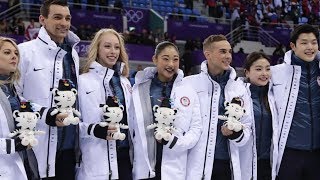 US figure skaters steal the show at Winter Olympics [upl. by Kyte]