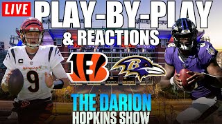 Cincinnati Bengals Vs Baltimore Ravens TNF Week 11 Live Stream Reactions [upl. by Repohtsirhc]