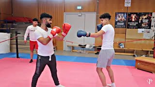 1 VS 1 GEGEN RamiK  KNOCKOUT Youtuberboxen [upl. by Bond]