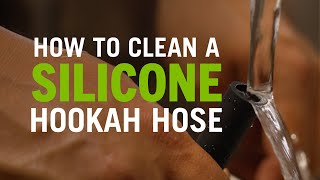 How To Clean A Silicone Hookah Hose [upl. by Lekram]