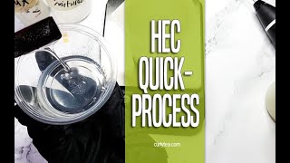 How to Expedite Hydroxyethylcellulose HEC Hydration  DIY [upl. by Adilen]