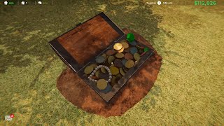 Finding Buried Treasure in Estate Agent Simulator E8 [upl. by Zeuqirdor]