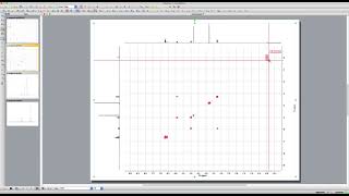 Processing 2D NMR in MestReNova [upl. by Sseb]