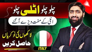 Get Italy Work Permit Visa 2023 FREE Italy Immigration 2024 New Update Today [upl. by Bolten220]