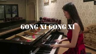 Gong Xi Gong Xi  Piano cover by Elizabeth Michelle Heryawan [upl. by Yleve]