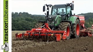 Güttler Duplex und Horsch Pronto DC mit Fendt beim Drillen  Praxisbericht [upl. by Lain]