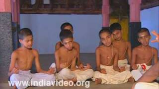 Veda Vedic teaching Hindu scriptures learning Thrissur Kerala India [upl. by Fifine263]