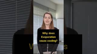 How does evaporation cause cooling [upl. by Eimam]